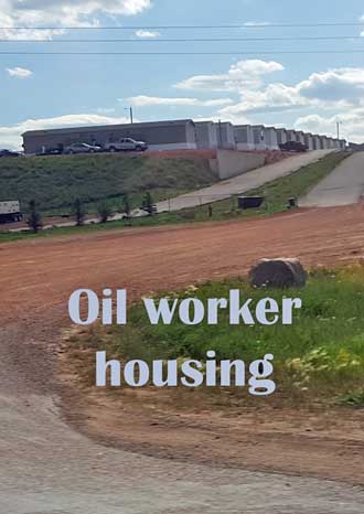 An oil boom in this area