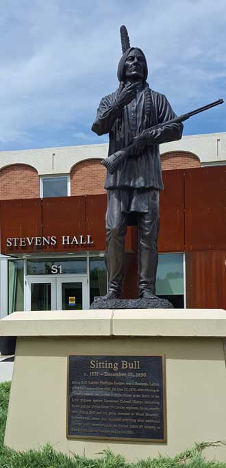 Visited the Williston State College Campus for a hat