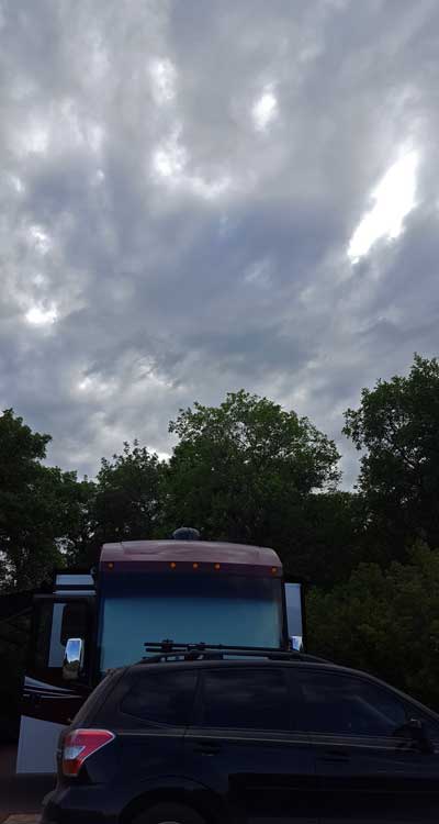 Storm arriving