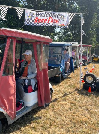 Timber Valley Golf Cart races