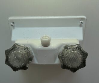 Replacing the two knowb shower faucet