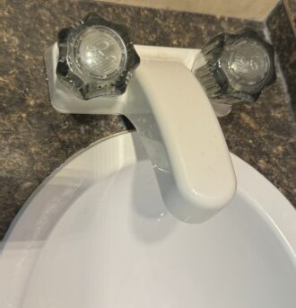 The old faucet must go