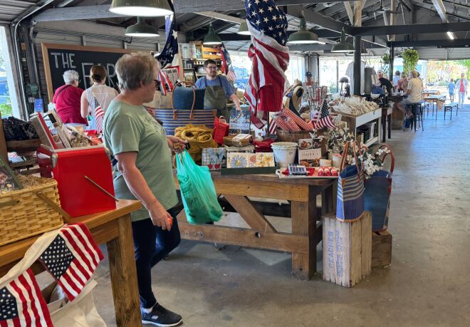 The store does not have a large selection yet