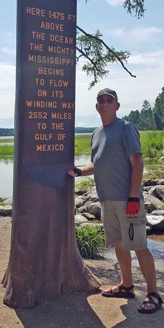 We have found the headwaters of the Mississippi River