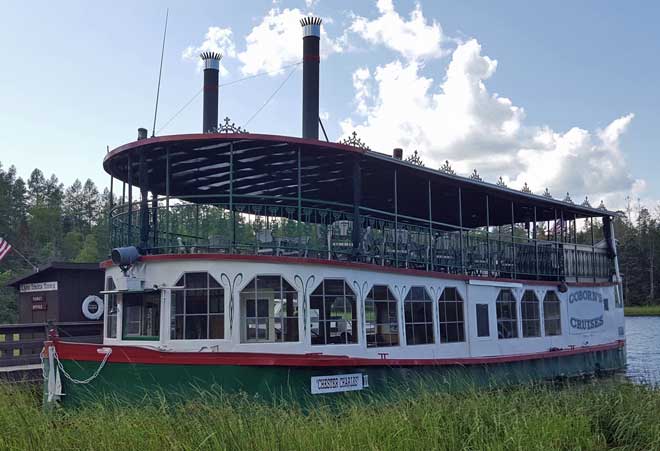 For a two hour lake tour