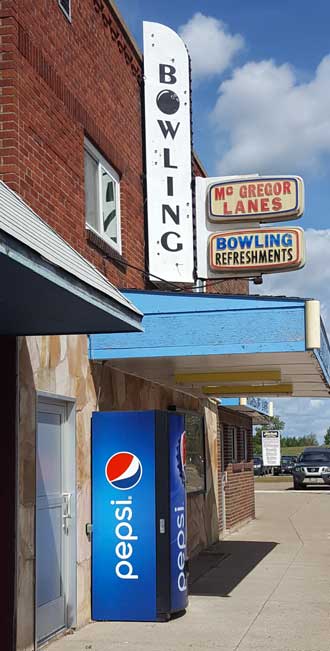Every little town has a bowling alley