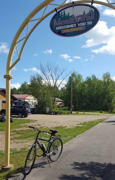 Riding the Mesabi Trail in Minnesota