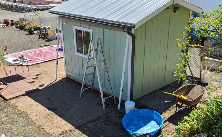 The awning and gazebo have been sold.