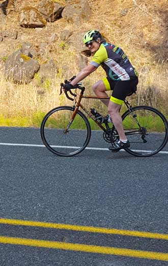 Glen at the top of Buckhorn Pass