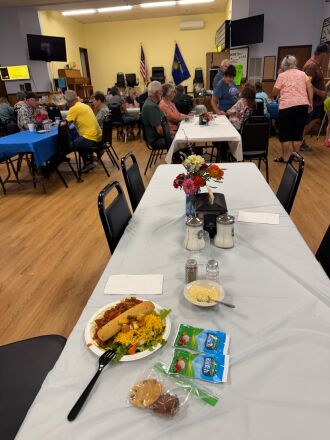 Plenty to eat at the Spaghetti feed