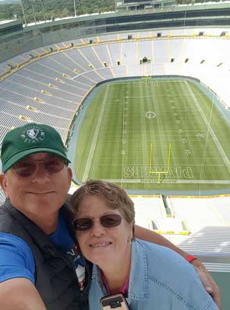 The home of the Green Bay Packers