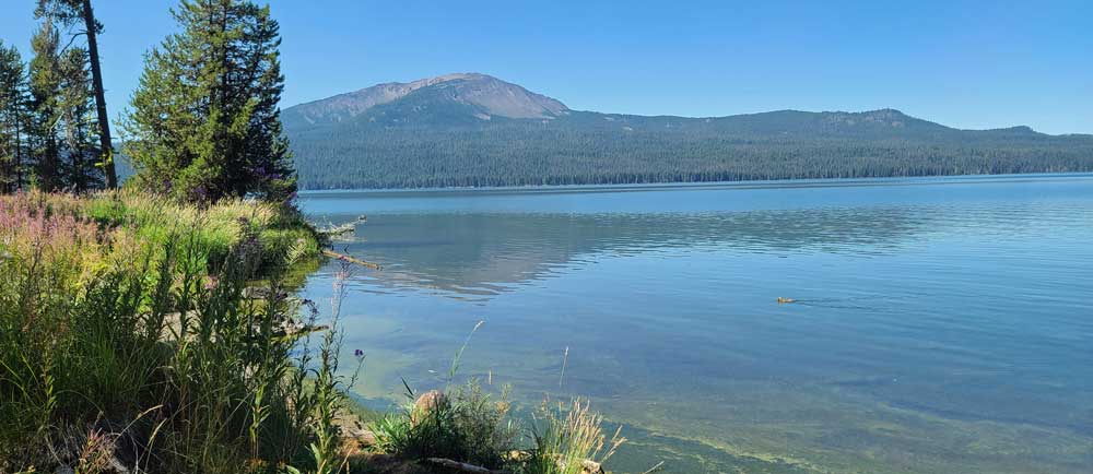 Diamond Lake from the east shore