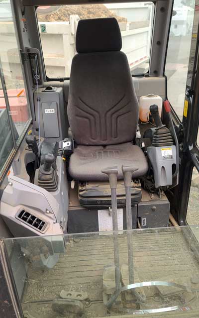 Excavator cab