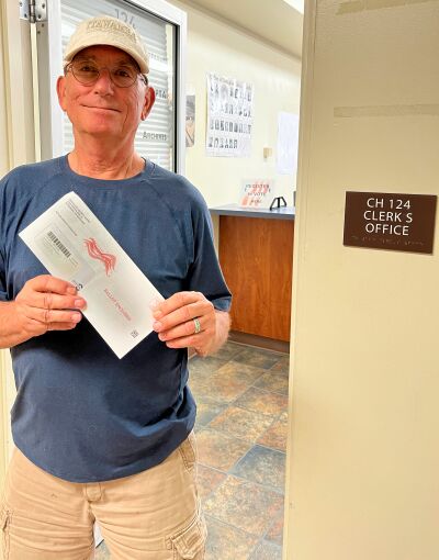 Getting a ballot ahead of the election