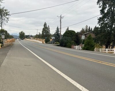 A busy Garden Valley Road