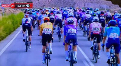 La Vuelta today