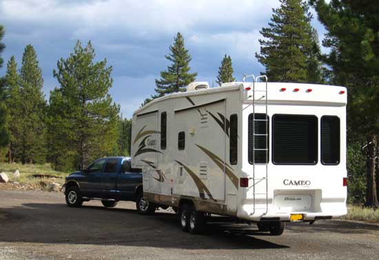 Just outside Truckee, CA on highway 89