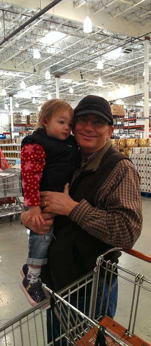 Shopping in Costco today for socks and vegitable platters