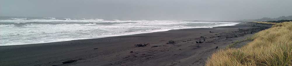 Stormy at the ocean