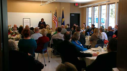 Brooking Chamber members introduced to the new campus