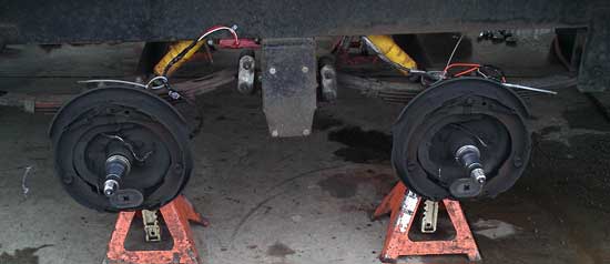 This was to be a simple tire change and bearing lube