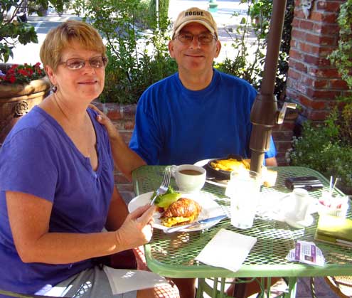 Breakfast at a favorite downtown Lodi restaurant.