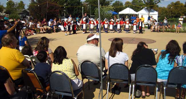 Greek Dances and the Greek Orthodox Grounds