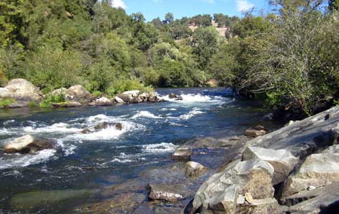 Mokelumne River white water near Jackson