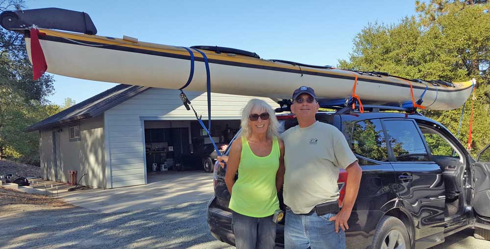 Lisa sold us her Seda Tango 21 Kayak