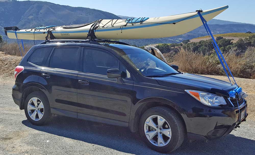 We find a beautiful Seaward Vision, single kayak