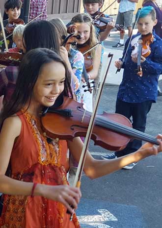 Music at the festival