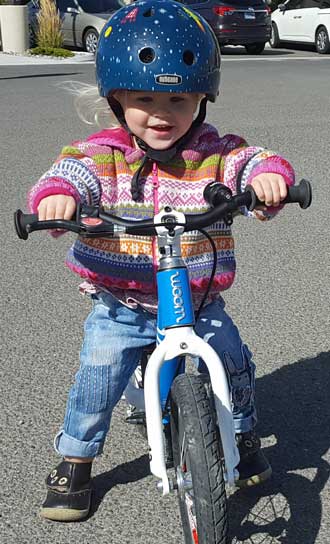Elise the cyclist