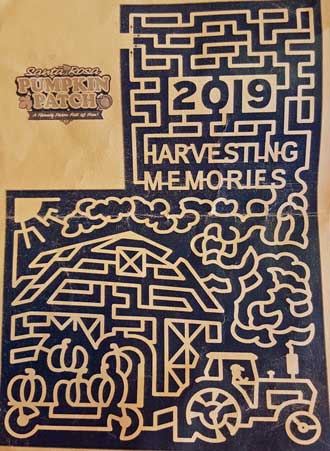 Our map to the maze