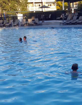 Last day of swimming