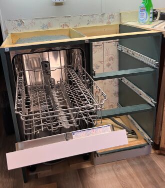 Cabinet finally installed