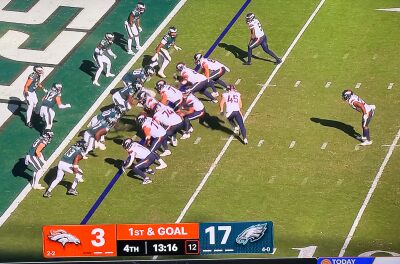 Broncos get a slow start today