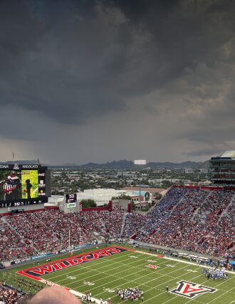 Storm clouds headed our way