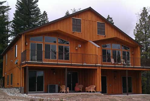 Ralph and Janet's son's home near Shaver Lake