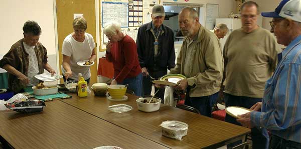 Spur of the moment Memorial Day potluck