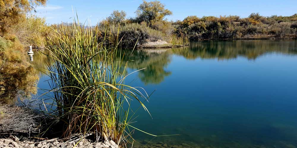 A good kayaking lake nearby