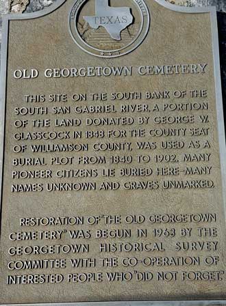 Historic Georgetown cemetery