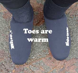 Toes and Fingers are warm