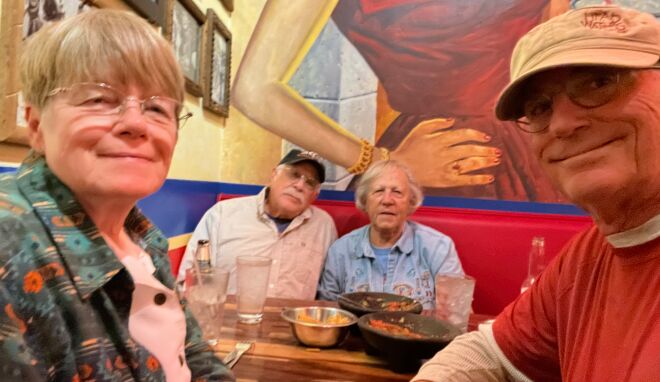 Our friends, Gary and Jeanne have returned