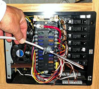 Locating the circuit breaker box and what is needed to make another circuit