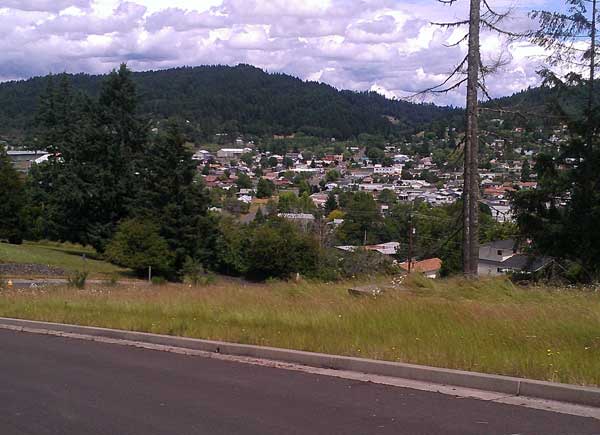 Overlooking Sutherlin Oregon