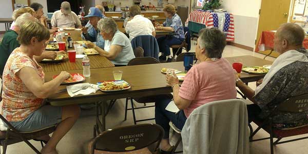 First Monday potluck