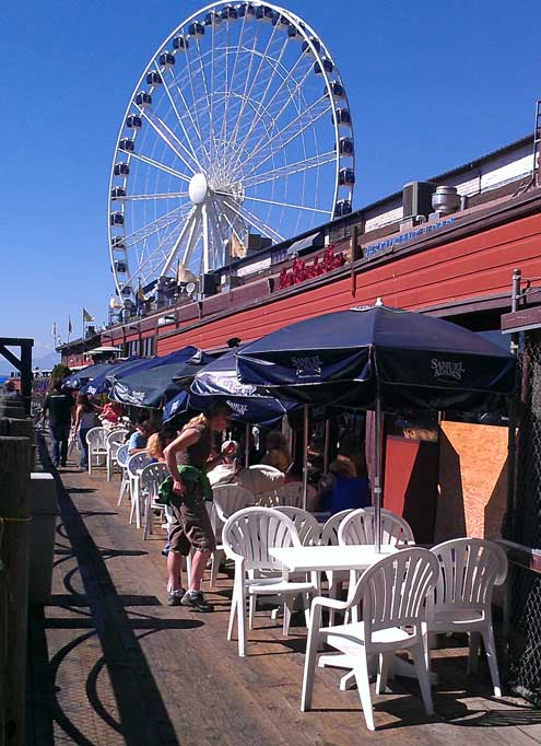 On the Seattle waterfront