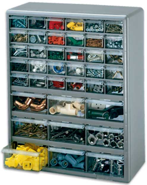 The Stack-On 39 drawer organizer