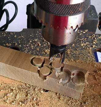 Using a plug cutter