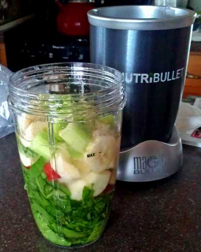 The first use of the NutriBullet